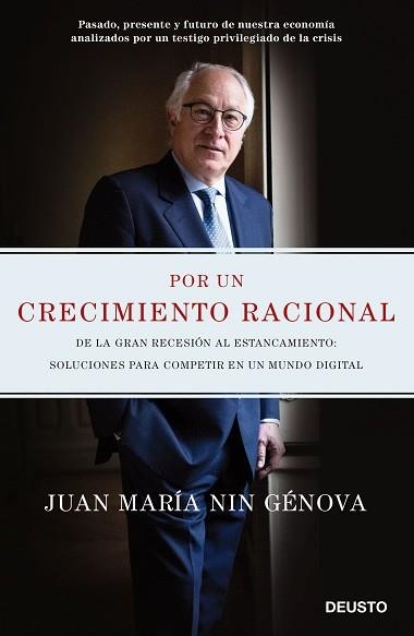 POR UN CRECIMIENTO RACIONAL | 9788423425709 | NIN GÉNOVA, JUAN MARÍA  | Llibreria Aqualata | Comprar libros en catalán y castellano online | Comprar libros Igualada