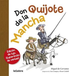 DON QUIJOTE DE LA MANCHA | 9788424660499 | CAMPOY, ANA / CERVANTES SAAVEDRA, MIGUEL DE | Llibreria Aqualata | Comprar libros en catalán y castellano online | Comprar libros Igualada