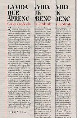 VIDA QUE APRENC, LA | 9788494616365 | CAPDEVILA, CARLES | Llibreria Aqualata | Comprar libros en catalán y castellano online | Comprar libros Igualada