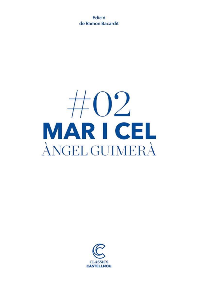 MAR I CEL | 9788498044188 | GUIMERÀ JORGE, ÀNGEL | Llibreria Aqualata | Comprar libros en catalán y castellano online | Comprar libros Igualada