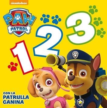 PAW PATROL. 1, 2, 3 CON LA PATRULLA CANINA  | 9788448844233 | NICKELODEON | Llibreria Aqualata | Comprar libros en catalán y castellano online | Comprar libros Igualada