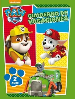 PAW PATROL. CUADERNO DE VACACIONES - 2 AÑOS (CUADERNOS DE VACACIONES DE LA PATRU | 9788437201627 | NICKELODEON | Llibreria Aqualata | Comprar llibres en català i castellà online | Comprar llibres Igualada
