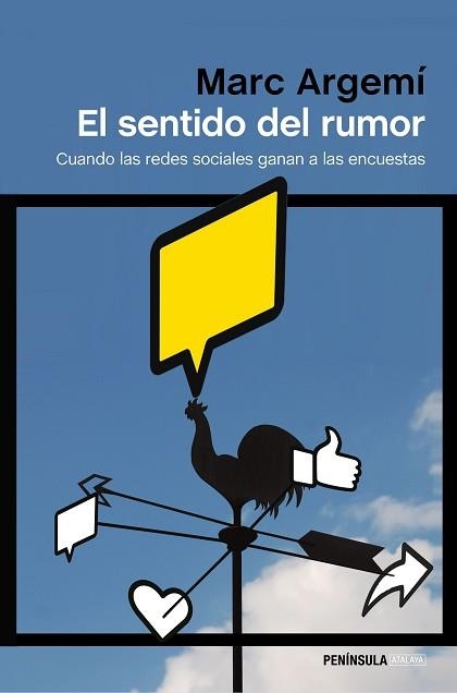SENTIDO DEL RUMOR, EL | 9788499426051 | ARGEMÍ, MARC | Llibreria Aqualata | Comprar libros en catalán y castellano online | Comprar libros Igualada