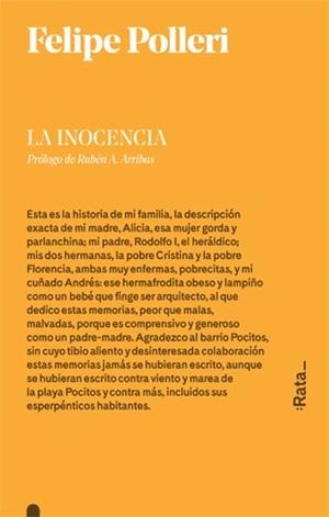 INOCENCIA, LA | 9788416738236 | POLLERI, FELIPE | Llibreria Aqualata | Comprar llibres en català i castellà online | Comprar llibres Igualada