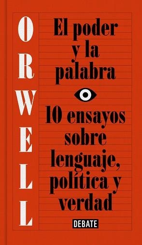 PODER Y LA PALABRA, EL | 9788499927817 | ORWELL, GEORGE | Llibreria Aqualata | Comprar libros en catalán y castellano online | Comprar libros Igualada
