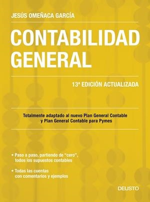 CONTABILIDAD GENERAL | 9788423427574 | OMEÑACA GARCÍA, JESÚS | Llibreria Aqualata | Comprar libros en catalán y castellano online | Comprar libros Igualada
