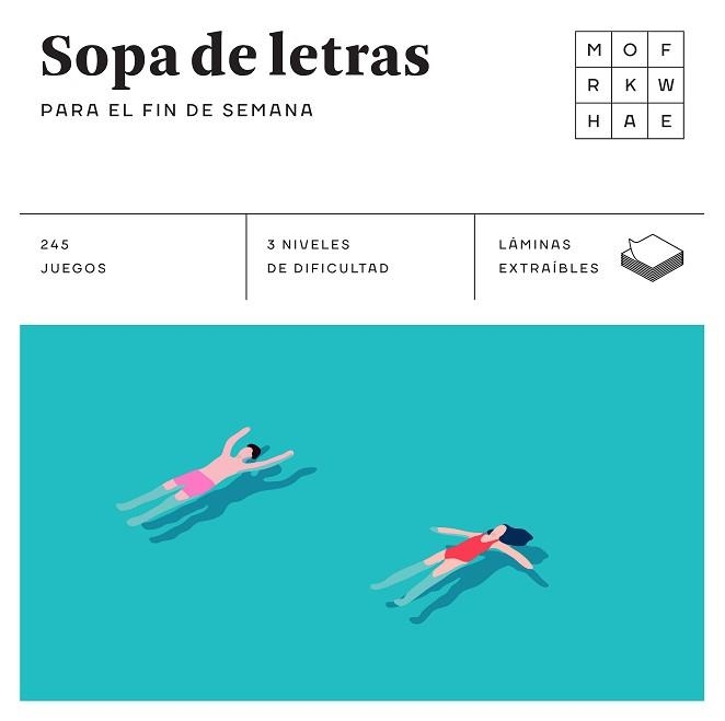 SOPA DE LETRAS (CUADRADOS DE DIVERSIÓN) | 9788490680827 | ANDERS PRODUCCIONES | Llibreria Aqualata | Comprar libros en catalán y castellano online | Comprar libros Igualada