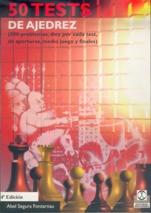 50 TEST DE AJEDREZ (500 PROBLEMAS, DIEZ POR CADA | 9788480193139 | SEGURA FONTARNAU | Llibreria Aqualata | Comprar libros en catalán y castellano online | Comprar libros Igualada