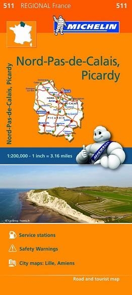 MAPA NORD-PAS-DE-CALAIS, PICARDY 511 ESCALA 1.200000 | 9782067209589 | Llibreria Aqualata | Comprar libros en catalán y castellano online | Comprar libros Igualada