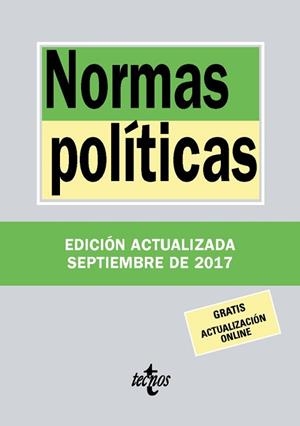 NORMAS POLÍTICAS | 9788430971794 | EDITORIAL TECNOS | Llibreria Aqualata | Comprar llibres en català i castellà online | Comprar llibres Igualada