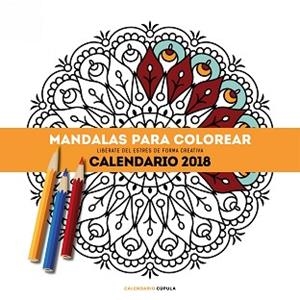 2018 CALENDARIO MANDALAS PARA COLOREAR | 9788448023546 | AA. VV. | Llibreria Aqualata | Comprar llibres en català i castellà online | Comprar llibres Igualada