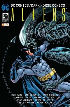 ALIENS. DC COMICS/DARK HORSE COMICS | 9788417206253 | ELLIS, WARREN / EDGINTON, IAN / SCHULTZ, MARK / MARZ, RON | Llibreria Aqualata | Comprar libros en catalán y castellano online | Comprar libros Igualada