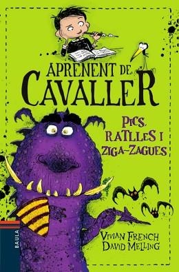 APRENDENT DE CAVALLER 4. PICS, RATLLES I ZIGA-ZAGUES | 9788447934928 | FRENCH, VIVIAN / MELLING, DAVID | Llibreria Aqualata | Comprar libros en catalán y castellano online | Comprar libros Igualada