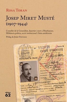 JOSEP MIRET MUSTÉ (1907-1944) | 9788429776188 | TORAN BELVER, ROSA | Llibreria Aqualata | Comprar libros en catalán y castellano online | Comprar libros Igualada