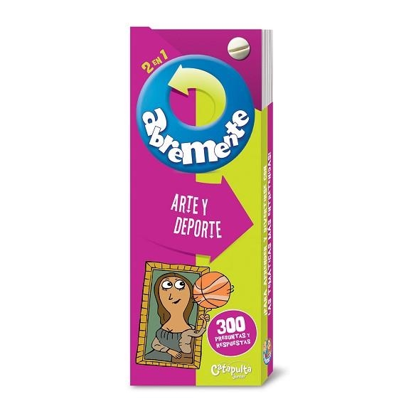 ABREMENTE 2 EN 1 - ARTE Y DEPORTE | 9789876375801 | Llibreria Aqualata | Comprar libros en catalán y castellano online | Comprar libros Igualada