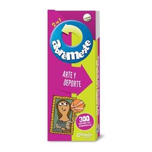 ABREMENTE 2 EN 1 - ARTE Y DEPORTE | 9789876375801 | Llibreria Aqualata | Comprar libros en catalán y castellano online | Comprar libros Igualada