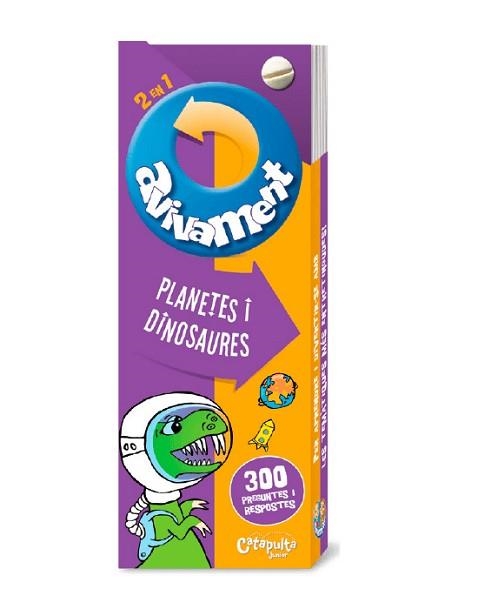 AVIVAMENT 2 EN 1 - PLANETES I DINOSAURES - CAT | 9789876375870 | Llibreria Aqualata | Comprar llibres en català i castellà online | Comprar llibres Igualada