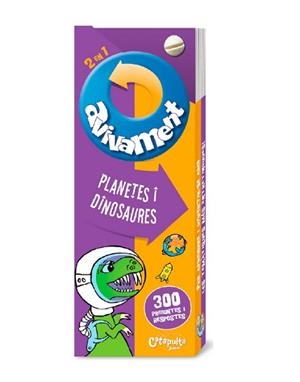 AVIVAMENT 2 EN 1 - PLANETES I DINOSAURES - CAT | 9789876375870 | Llibreria Aqualata | Comprar libros en catalán y castellano online | Comprar libros Igualada