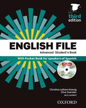 ENGLISH FILE ADVANCED STUDENT'S BOOK + WORKBOOK WITH KEY PACK 3RD EDITION | 9780194502160 | LATHAM-KOENIG, CHRISTINA/OXENDEN, CLIVE/LAMBERT-THIZY, DOMINIQUE | Llibreria Aqualata | Comprar libros en catalán y castellano online | Comprar libros Igualada