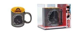 STAR WARS TAZA DARTH VADER GRIS-AMARILLA CERAMICA  | 8435450213229 | Llibreria Aqualata | Comprar llibres en català i castellà online | Comprar llibres Igualada