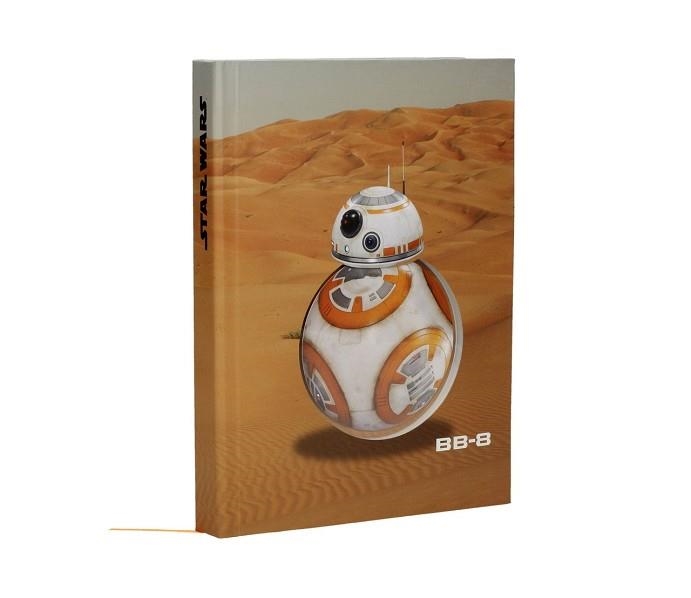STAR WARS LIBRETA BB-8 DESIERTO ESTILO A CON LUZ Y SONIDO | 8436546892489 | Llibreria Aqualata | Comprar llibres en català i castellà online | Comprar llibres Igualada
