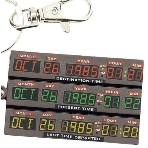 BACK TO THE FUTURE LLAVERO TIME CONTROL LLAVERO METAL  | 8435450201059 | Llibreria Aqualata | Comprar llibres en català i castellà online | Comprar llibres Igualada