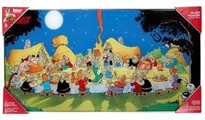ASTERIX BANQUETE POSTER DE VIDRIO ASTERIX 60X30 CM | 8436546899532 | Llibreria Aqualata | Comprar llibres en català i castellà online | Comprar llibres Igualada