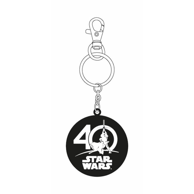 STAR WARS LLAVERO LOGO 40 ANIVERSARIO LLAVERO METAL | 8435450203206 | Llibreria Aqualata | Comprar llibres en català i castellà online | Comprar llibres Igualada