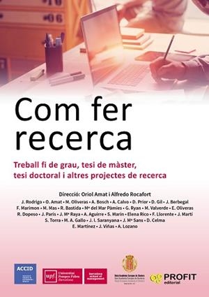 COM FER RECERCA | 9788416904679 | ACCID | Llibreria Aqualata | Comprar libros en catalán y castellano online | Comprar libros Igualada