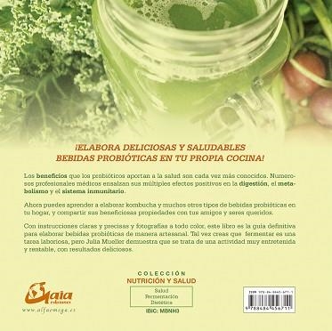 BEBIDAS PROBIÓTICAS | 9788484456711 | MUELLER, JULIA | Llibreria Aqualata | Comprar libros en catalán y castellano online | Comprar libros Igualada