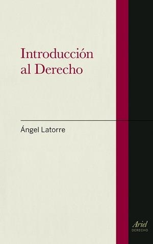 INTRODUCCIÓN AL DERECHO | 9788434470637 | LATORRE, ÁNGEL | Llibreria Aqualata | Comprar libros en catalán y castellano online | Comprar libros Igualada