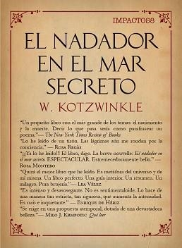 NADADOR EN EL MAR SECRETO, EL | 9788417181055 | KOTZWINKLE, WILLIAM | Llibreria Aqualata | Comprar libros en catalán y castellano online | Comprar libros Igualada