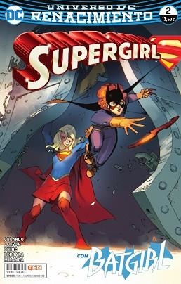 SUPERGIRL NÚM. 02  | 9788417316365 | ORLANDO, STEVE / LARSON, HOPE / BERGARA, MATÍAS | Llibreria Aqualata | Comprar llibres en català i castellà online | Comprar llibres Igualada