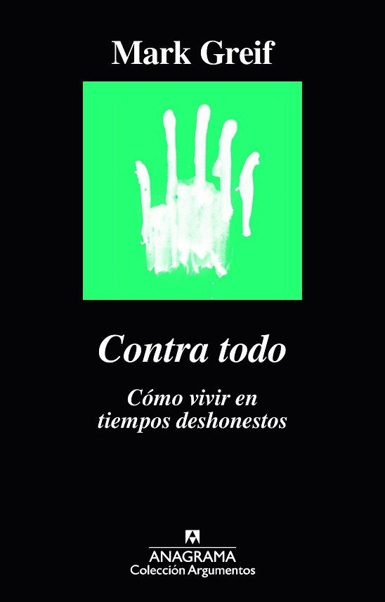 CONTRA TODO | 9788433964182 | GREIF, MARK | Llibreria Aqualata | Comprar libros en catalán y castellano online | Comprar libros Igualada