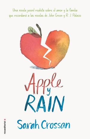 APPLE Y RAIN | 9788417092405 | CROSSAN, SARAH | Llibreria Aqualata | Comprar libros en catalán y castellano online | Comprar libros Igualada