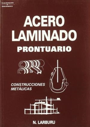 ACERO LAMINADO, PRONTUARIO | 9788428319805 | LARBURU | Llibreria Aqualata | Comprar llibres en català i castellà online | Comprar llibres Igualada
