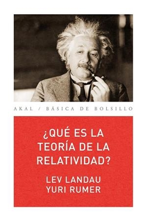 QUE ES LA TEORIA DE RELATIVIDAD? (BASICA DE BOSILLO 13) | 9788476002339 | LANDAU, LEV / RUMER, YURI | Llibreria Aqualata | Comprar libros en catalán y castellano online | Comprar libros Igualada