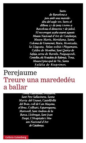TREURE UNA MAREDEDÉU A BALLAR | 9788417088385 | PEREJAUME | Llibreria Aqualata | Comprar llibres en català i castellà online | Comprar llibres Igualada