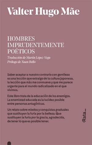 HOMBRES IMPRUDENTEMENTE POÉTICOS | 9788416738397 | HUGO MÃE, VALTER | Llibreria Aqualata | Comprar llibres en català i castellà online | Comprar llibres Igualada