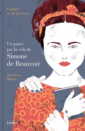 UN PASEO POR LA VIDA DE SIMONE DE BEAUVOIR | 9788426405371 | DE LA CUEVA, CARMEN G.  | Llibreria Aqualata | Comprar libros en catalán y castellano online | Comprar libros Igualada