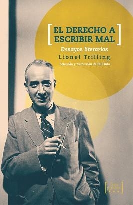 DERECHO A ESCRIBIR MAL, EL | 9788417348052 | TRILLING, LIONEL | Llibreria Aqualata | Comprar libros en catalán y castellano online | Comprar libros Igualada