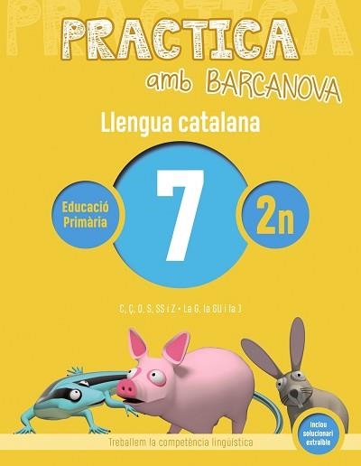 PRACTICA AMB BARCANOVA. LLENGUA CATALANA 7 | 9788448945084 | Llibreria Aqualata | Comprar llibres en català i castellà online | Comprar llibres Igualada
