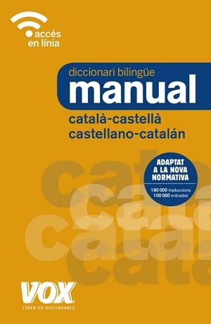 DICCIONARI MANUAL CATALÀ-CASTELLÀ / CASTELLANO-CATALÁN | 9788499742731 | VOX EDITORIAL | Llibreria Aqualata | Comprar libros en catalán y castellano online | Comprar libros Igualada