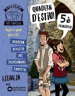 INVESTIGA AMB EN ROC TEMPESTA. QUADERN D'ESTIU 5È | 9788448944865 | MURILLO, NÚRIA / BARÓ, SANTI | Llibreria Aqualata | Comprar libros en catalán y castellano online | Comprar libros Igualada