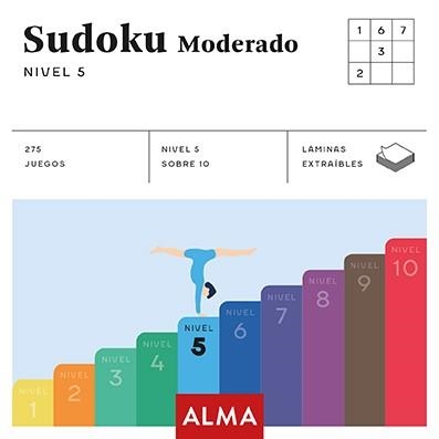 SUDOKU MODERADO. NIVEL 5 (CUADRADOS DE DIVERSIÓN) | 9788415618904 | ANDERS PRODUCCIONES | Llibreria Aqualata | Comprar libros en catalán y castellano online | Comprar libros Igualada