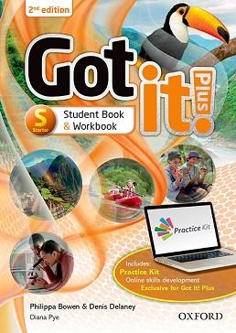 GOT IT! PLUS (2ND EDITION) STARTER. STUDEN'S BOOK + WORKBOOK WITH CD PACK | 9780194463232 | DELANEY, DENIS/BOWNEN, PHILIP | Llibreria Aqualata | Comprar libros en catalán y castellano online | Comprar libros Igualada