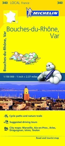 MAPA BOUCHES-DU-RHÔNE, VAR 1.150000 | 9782067210691 | AA.VV. | Llibreria Aqualata | Comprar libros en catalán y castellano online | Comprar libros Igualada