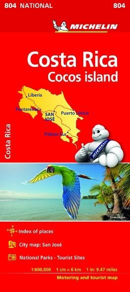 COSTA RICA (MAPA NATIONAL 804) | 9782067229433 | VARIOS AUTORES | Llibreria Aqualata | Comprar libros en catalán y castellano online | Comprar libros Igualada