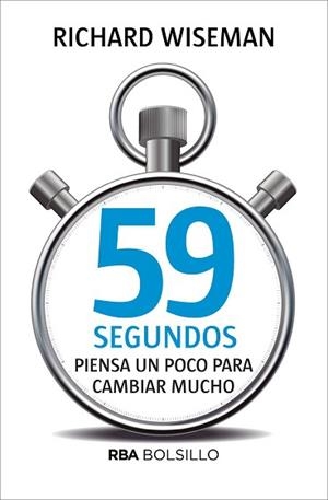 59 SEGUNDOS (BOLSILLO) | 9788490569566 | WISEMAN , RICHARD | Llibreria Aqualata | Comprar llibres en català i castellà online | Comprar llibres Igualada