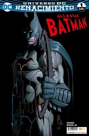 ALL-STAR BATMAN 1 (RENACIMIENTO) | 9788416945313 | SNYDER, SCOTT / ROMITA JR., JOHN | Llibreria Aqualata | Comprar llibres en català i castellà online | Comprar llibres Igualada